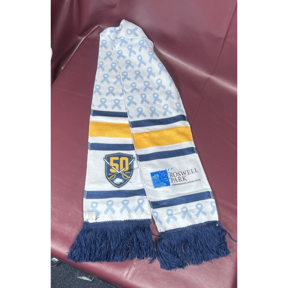 Buffalo Sabres & Roswell Cancer Center Scarf Hockey Fights‎ Cancer